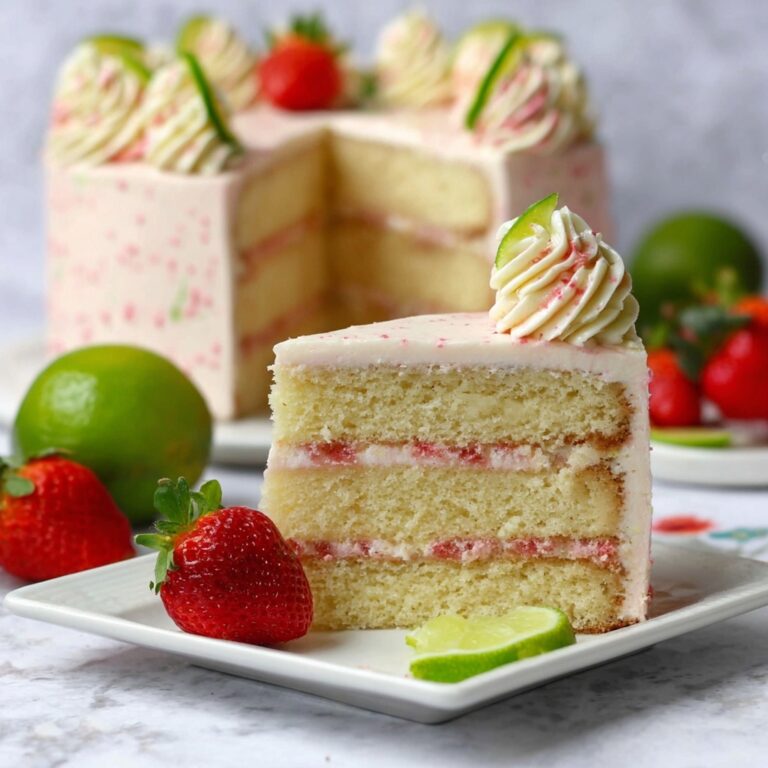 Strawberry Margarita Cake Recipe