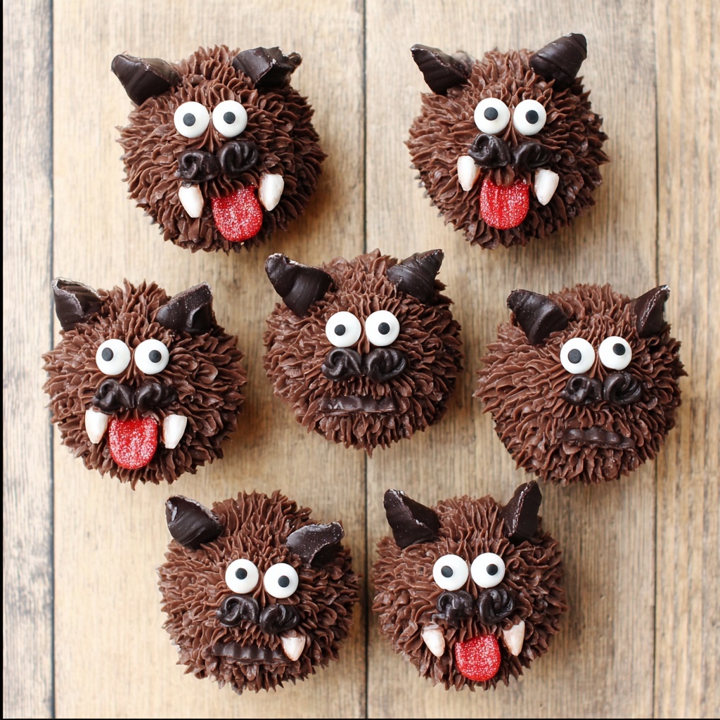 Werewolf Cupcakes Recipe - Recipe Image