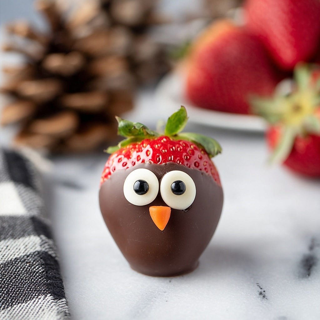 Chocolate Covered Strawberry Penguins Recipe - Recipe Image