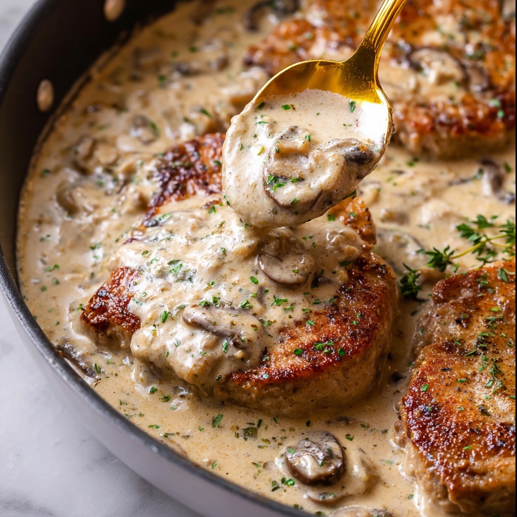 Cream of Mushroom Pork Chops Recipe - Recipe Image