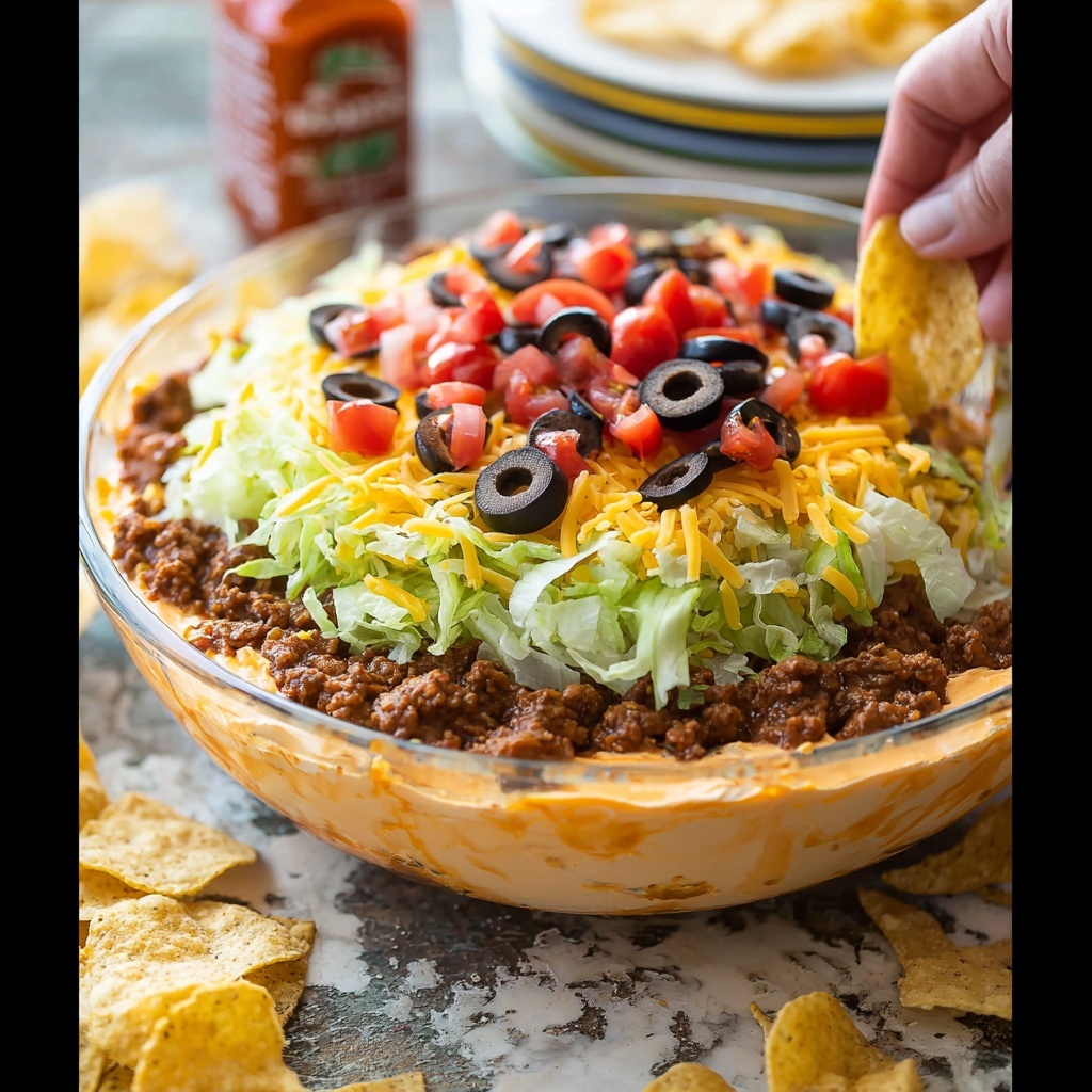 Taco Dip Recipe - Recipe Image