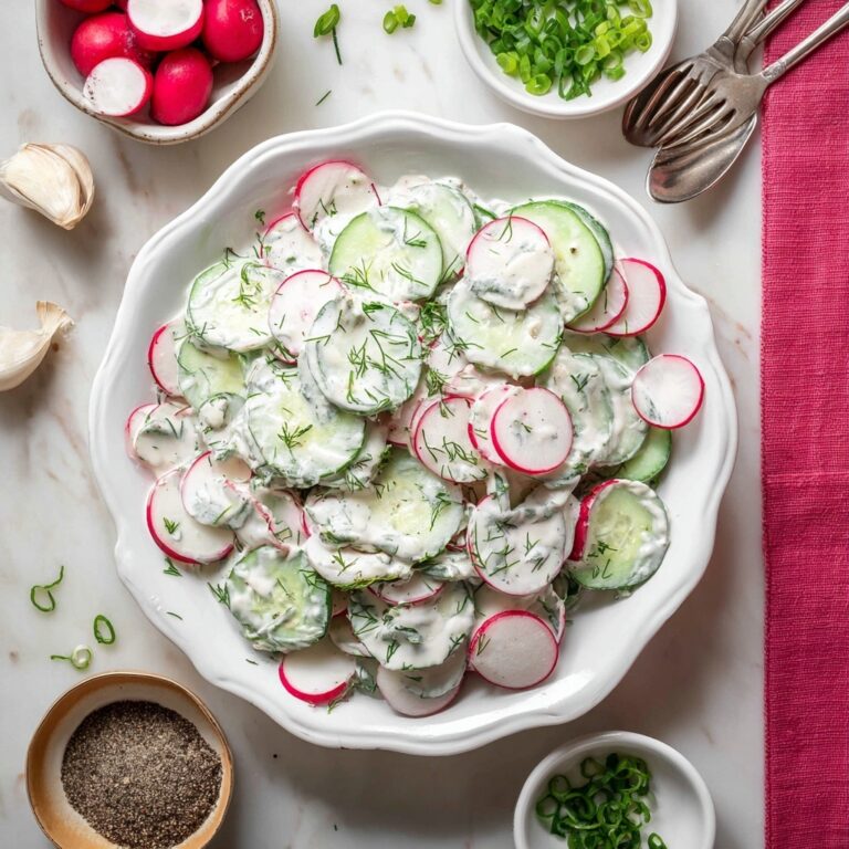 Cucumber Radish Salad Recipe