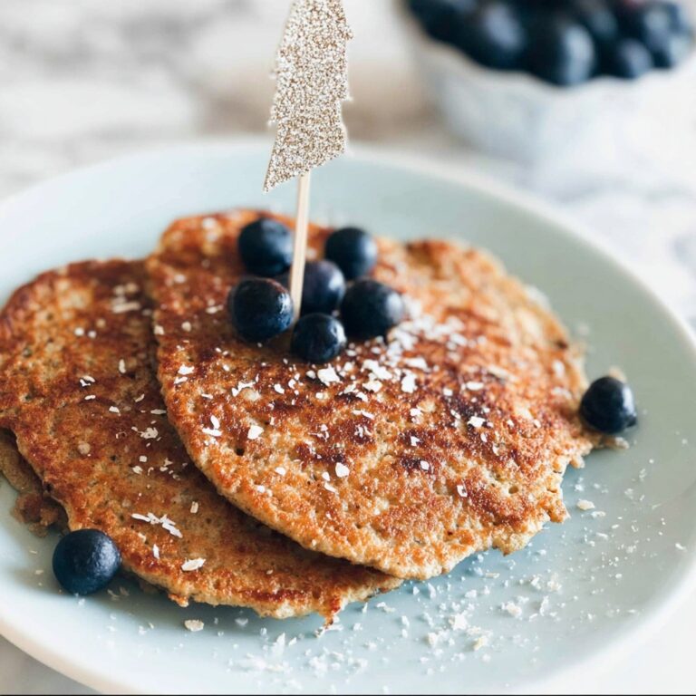 4 Ingredient Vegan Banana Oatmeal Pancakes Recipe