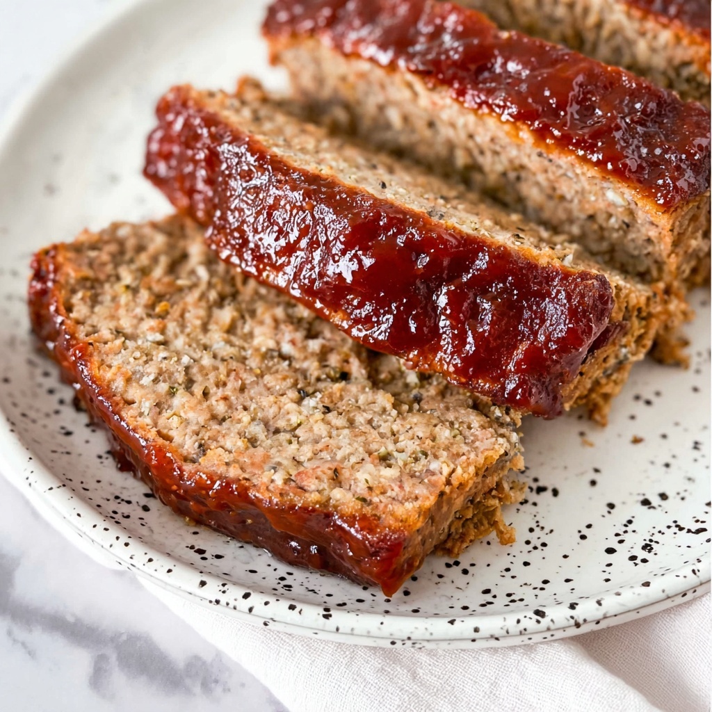 Air Fryer Meatloaf with Tangy Glaze Recipe - Recipe Image