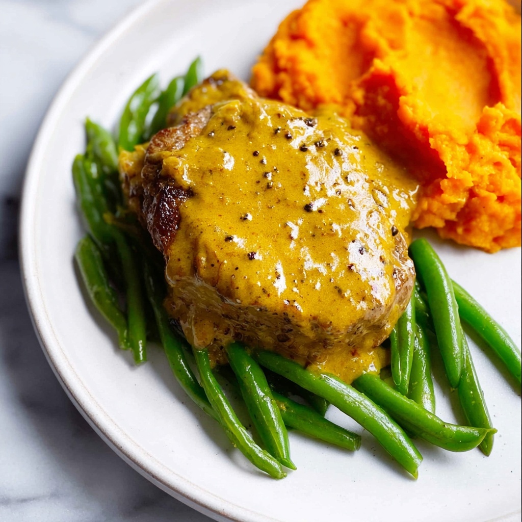 Instant Pot Honey Mustard Pork Chops Recipe - Recipe Image