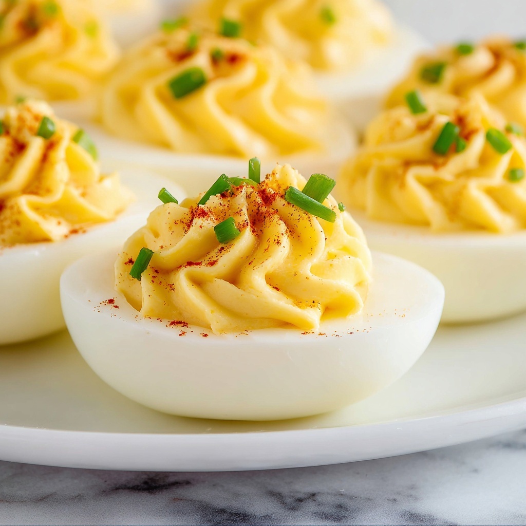 Classic Deviled Eggs Recipe - Recipe Image