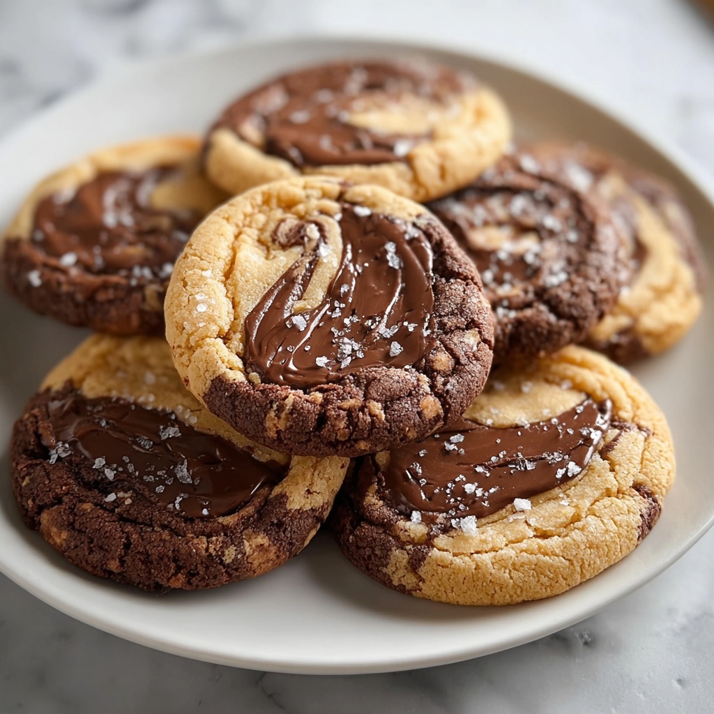 Peanut Butter Brownie Swirl Cookies Recipe - Recipe Image