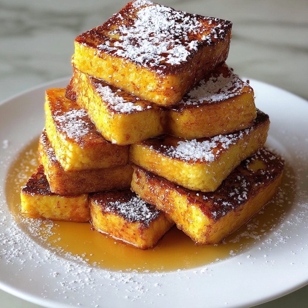 Pumpkin French Toast Bites Recipe - Recipe Image