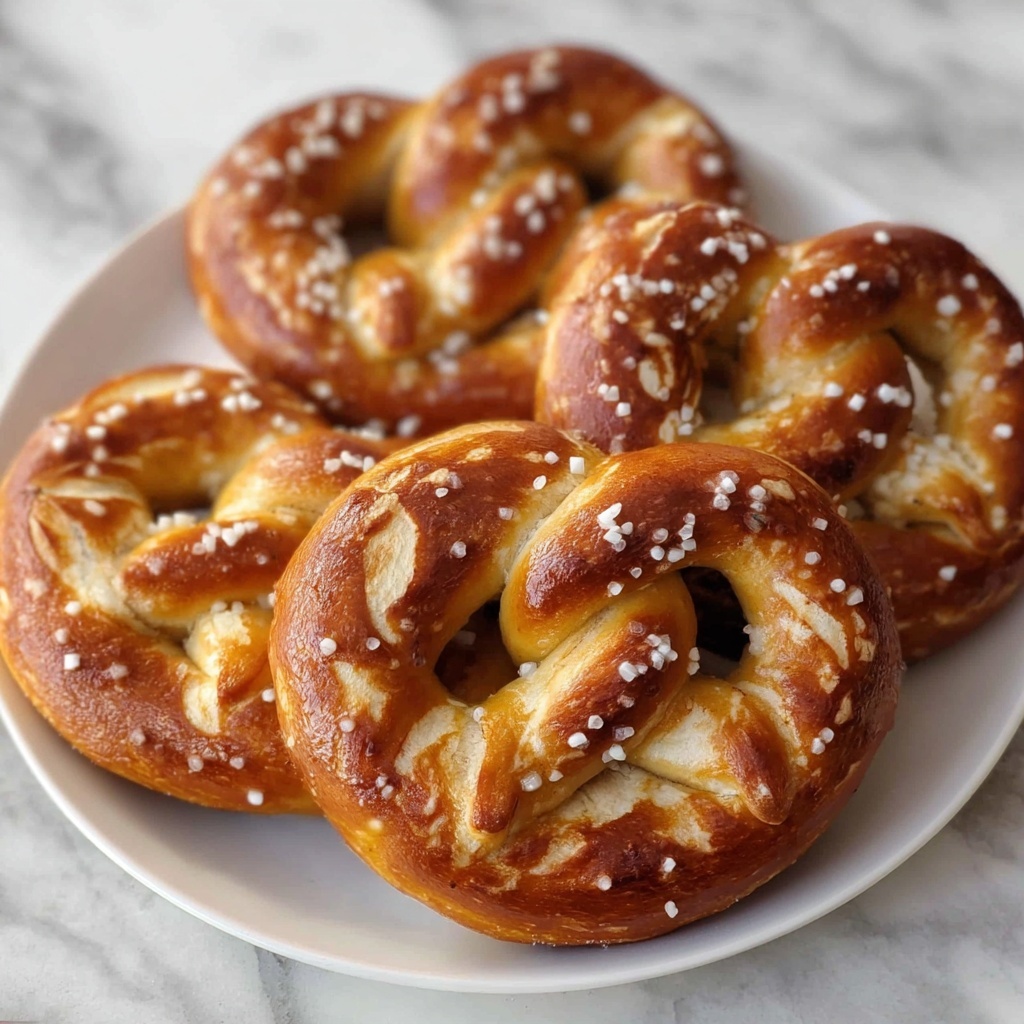 Homemade Soft Pretzels Recipe - Recipe Image