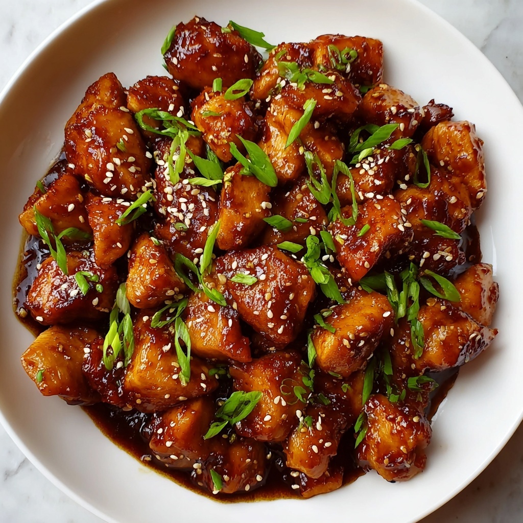 Griddle Blackstone Bourbon Chicken Recipe - Recipe Image