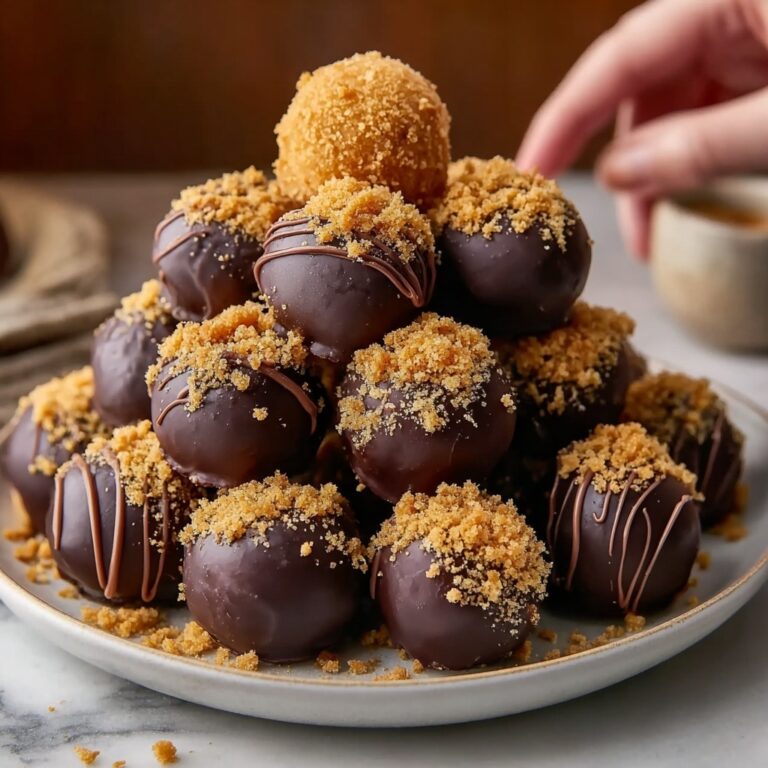 Decadent No-Bake Biscoff Truffles with Creamy Chocolate Coating Recipe
