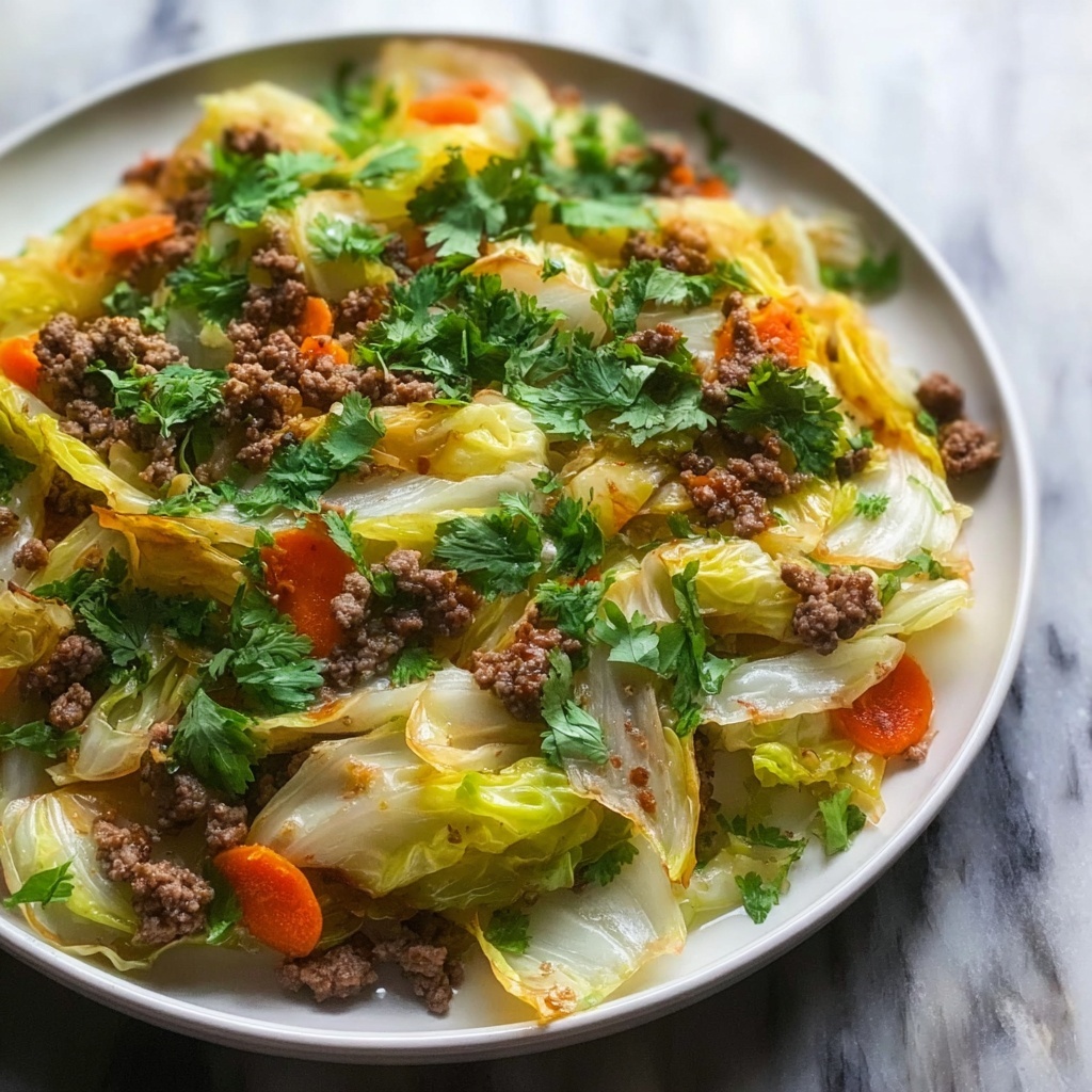 Paleo Cabbage Skillet Recipe - Recipe Image
