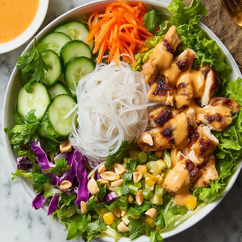 Chicken Spring Roll Salad Recipe - Recipe Image