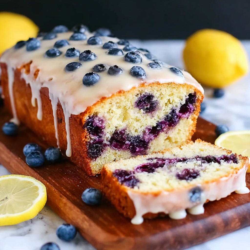 Lemon Blueberry Explosion Loaf Recipe - Recipe Image