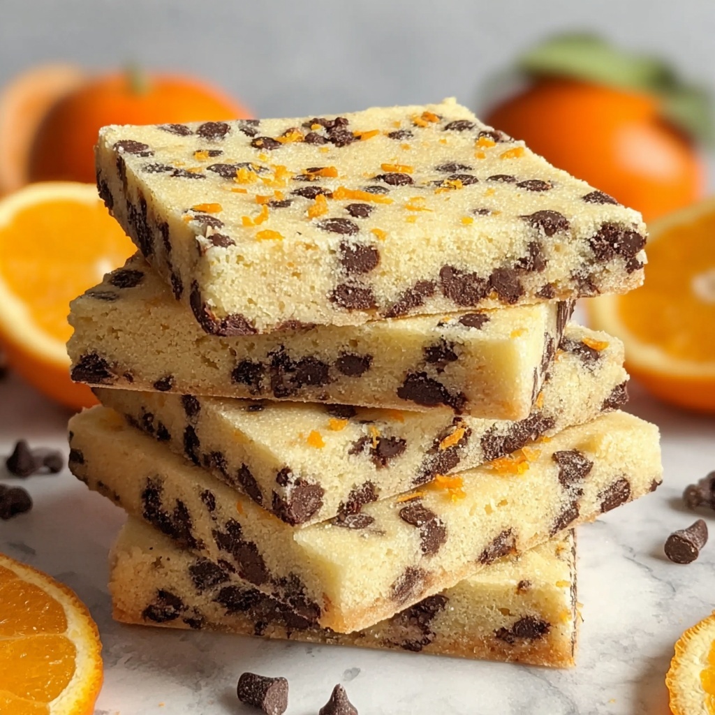 Chocolate Orange Shortbread Recipe - Recipe Image