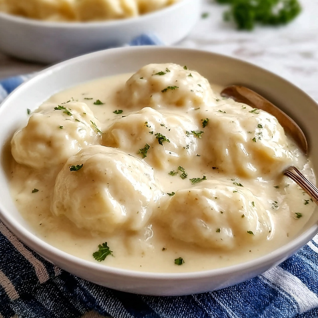 Homemade Cracker Barrel-Style Chicken and Dumplings Recipe - Recipe Image