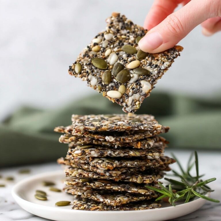 Seed Crackers with Herbs and Seeds Recipe
