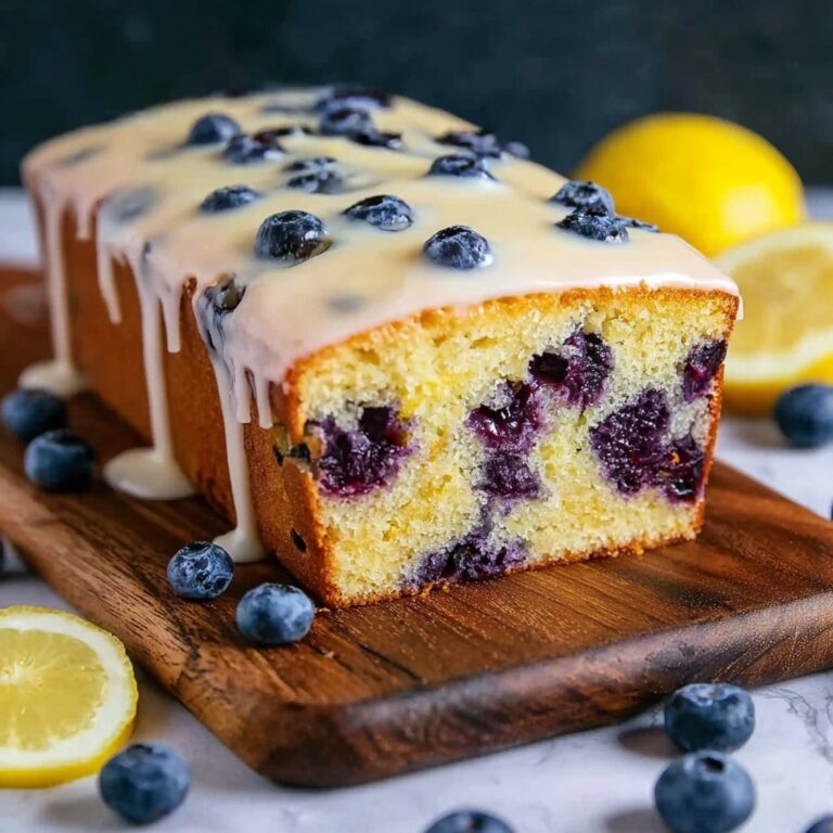 Lemon Blueberry Explosion Loaf Recipe