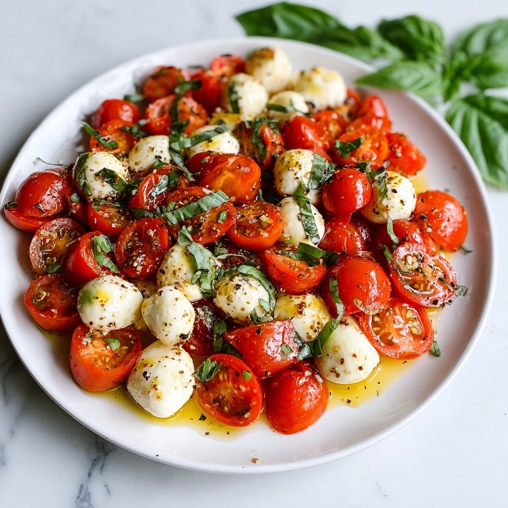 Caprese Salad with Balsamic Dijon Dressing Recipe - Recipe Image
