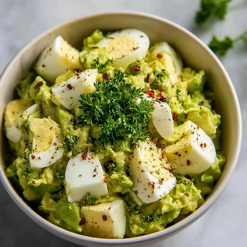 Avocado Egg Salad Recipe - Recipe Image