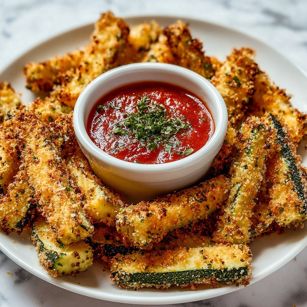 Air Fryer Zucchini Fries Recipe - Recipe Image