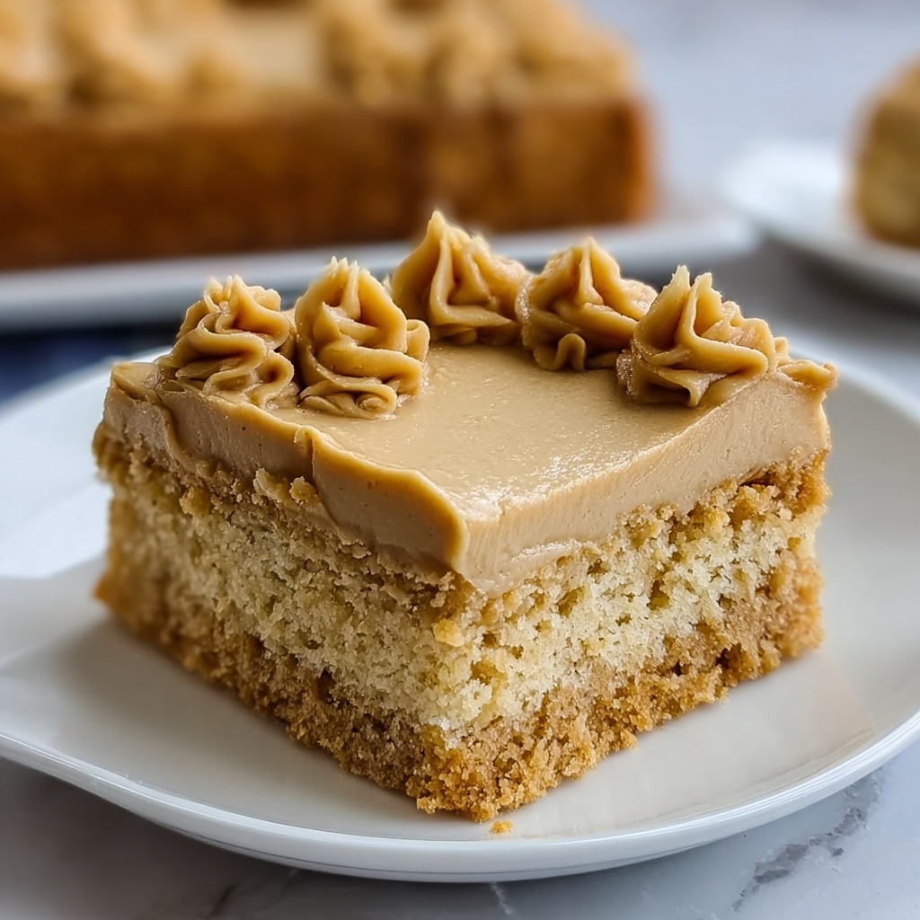 Peanut Butter Sheet Cake with Creamy Peanut Butter Frosting Recipe - Recipe Image
