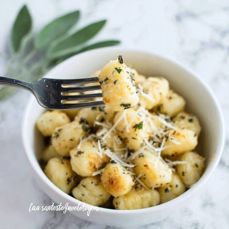 Homemade Potato Gnocchi Recipe