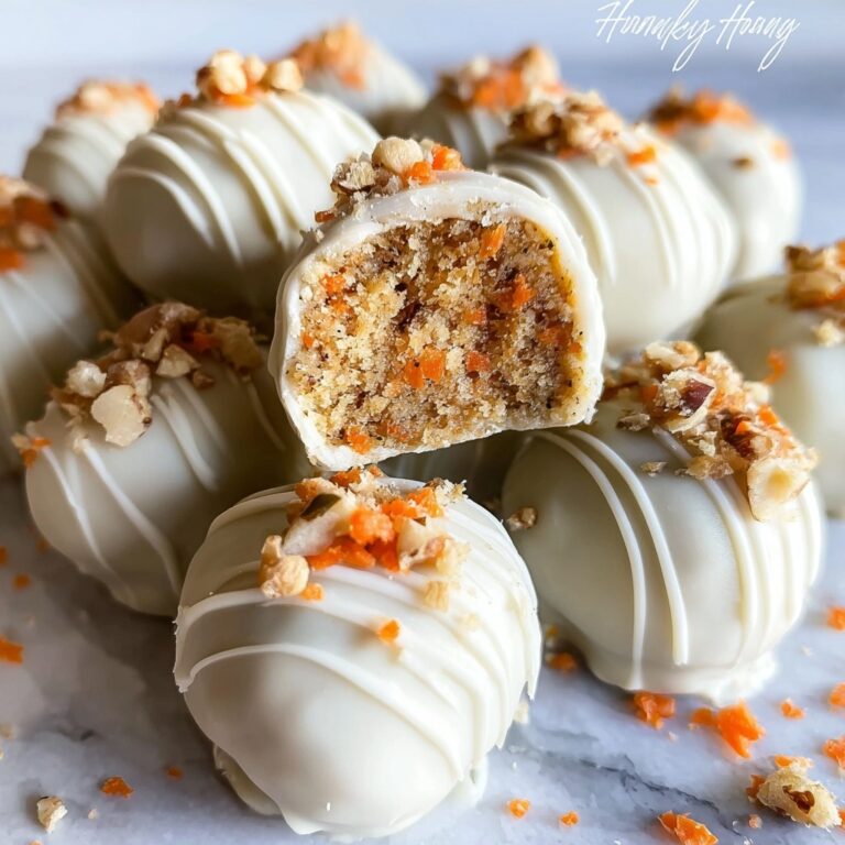 No Bake Carrot Cake Bites Recipe