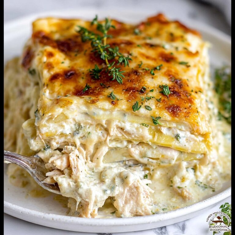 Chicken Alfredo Lasagna Recipe
