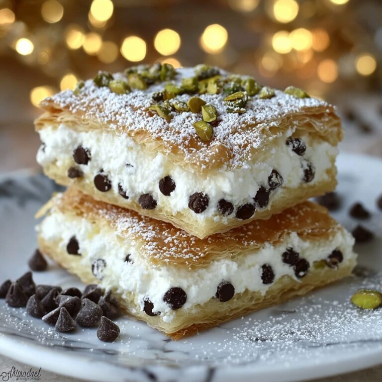 Classic Cannoli Squares Recipe