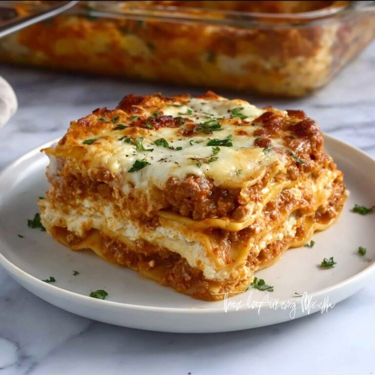 No Boil Lasagna Recipe