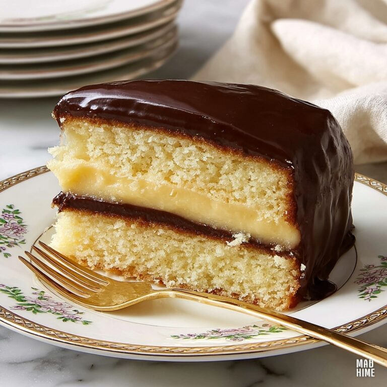 Boston Cream Pie Recipe