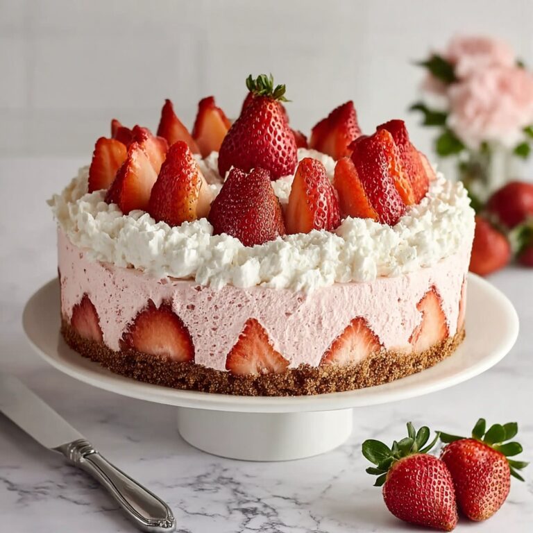 Strawberry Angel Food Cake Recipe