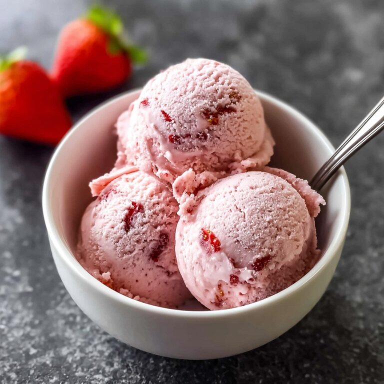 Strawberry No-Churn Ice Cream Recipe