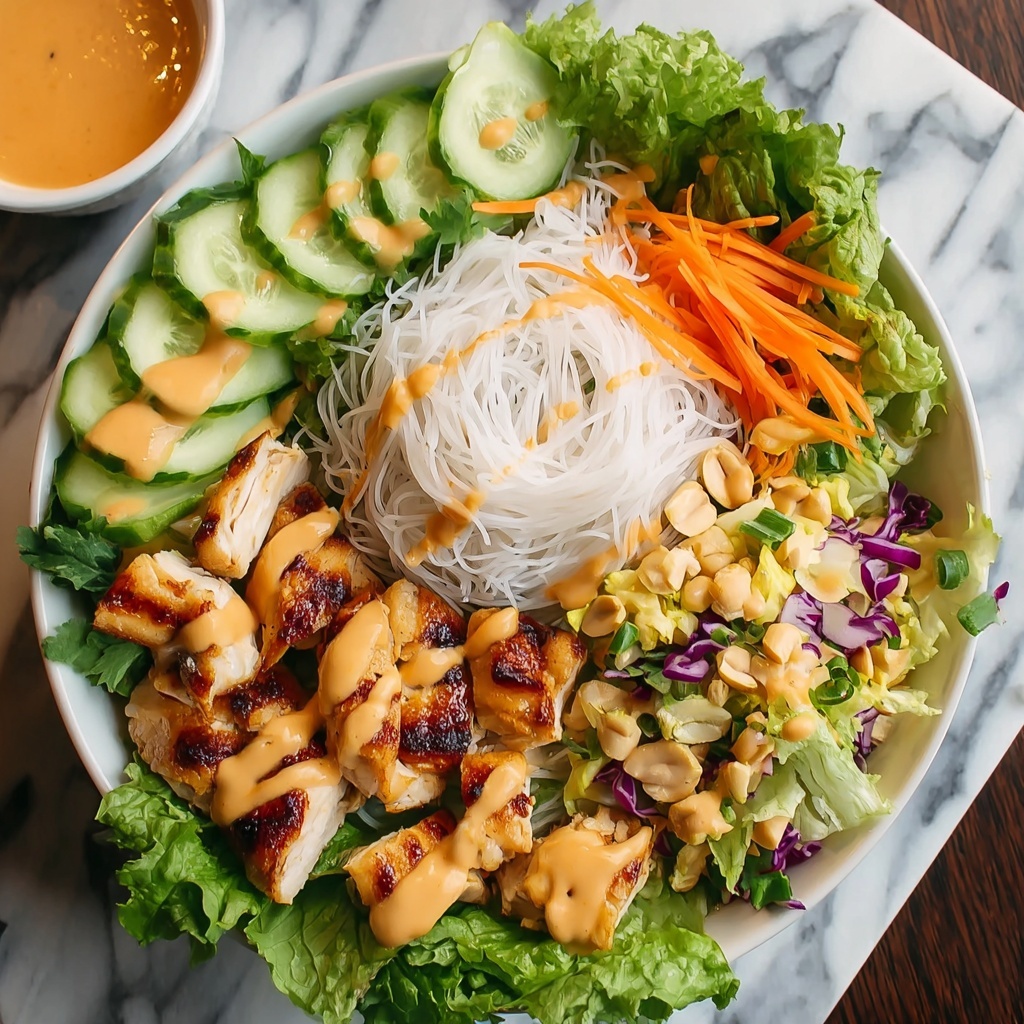 Chicken Spring Roll Salad Recipe - Recipe Image
