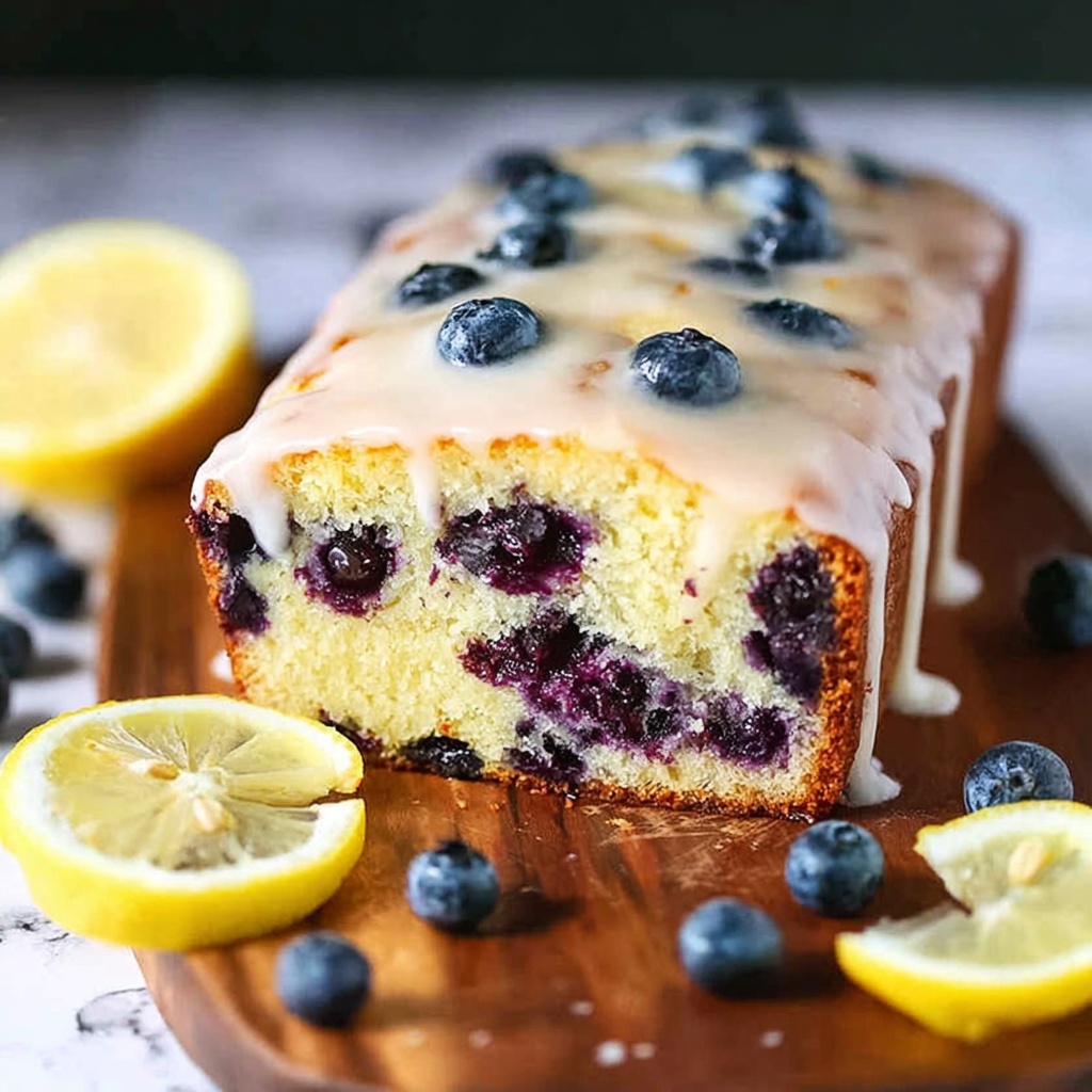 Lemon Blueberry Explosion Loaf Recipe - Recipe Image