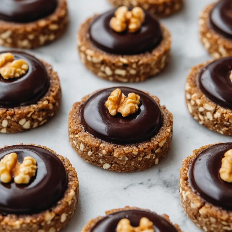 Chocolate Hazelnut Thumbprint Cookies Recipe