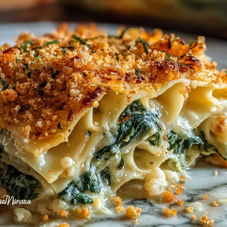 Cheesy Italian Spinach Bake Recipe