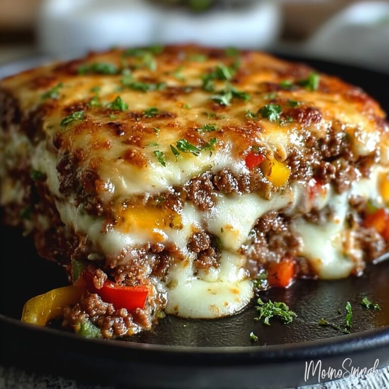 Philly Cheesesteak Meatloaf: A Cheesy, Beefy Twist on a Comfort Food Classic Recipe