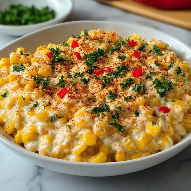 Indulgent Street Corn Chicken Casserole for Cozy Nights Recipe