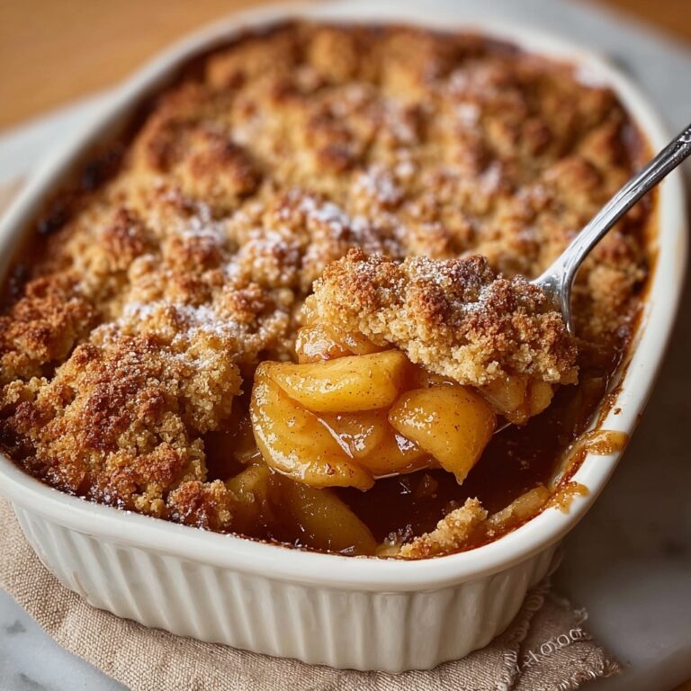 Autumn Spice Pear Cobbler Recipe