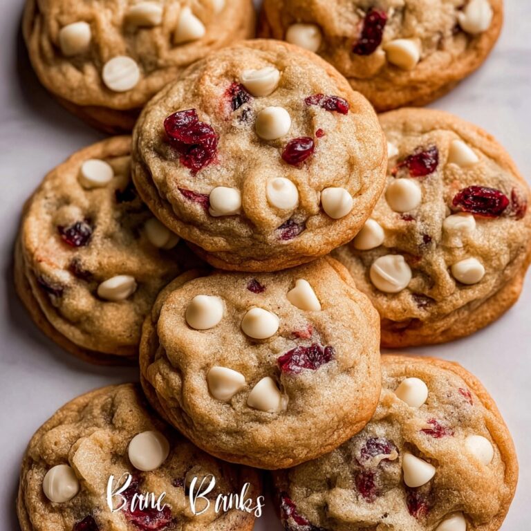 Soft-Baked White Chocolate Cranberry Cookies Recipe