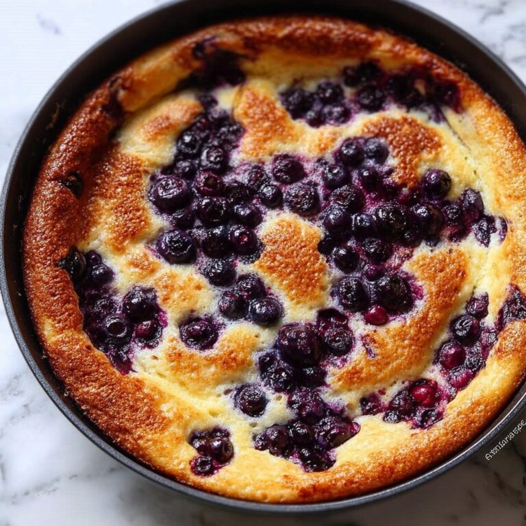 Blueberry Lemon Dutch Baby Recipe