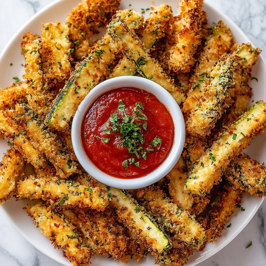 Air Fryer Zucchini Fries Recipe - Recipe Image