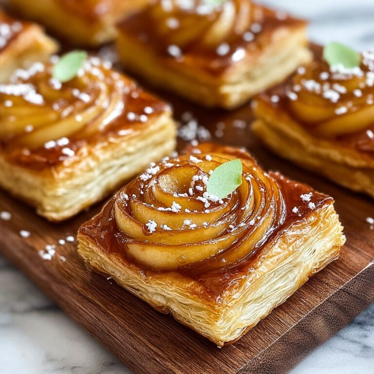 Caramel Apple Puff Pastry Recipe