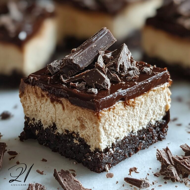 Death By Chocolate Cheesecake Bars Recipe
