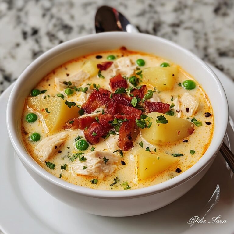 Creamy Chicken Bacon Potato Soup for Ultimate Comfort Recipe