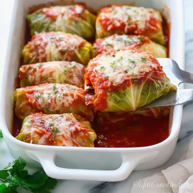 Traditional Stuffed Cabbage Rolls Recipe
