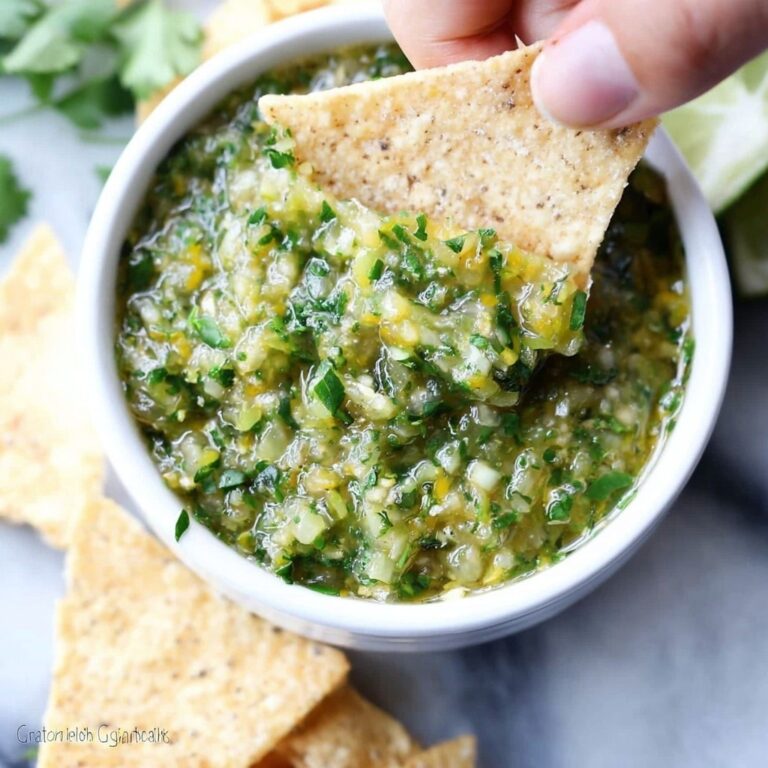 Tomatillo Salsa Verde Recipe