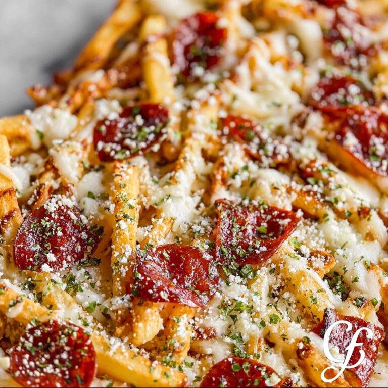 Baked Pizza Fries Recipe